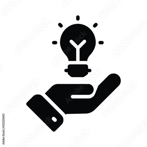 Solution provider Vector Icon which can easily modify or edit
