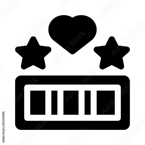 Health bar glyph icon