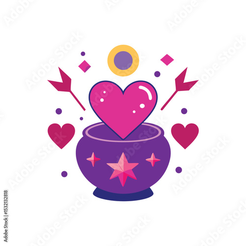 love spell vector