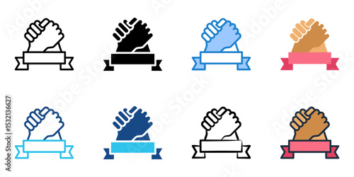 Respected icon set multiple style collection 
