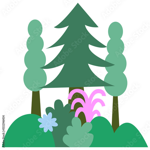 Nature forest greenery