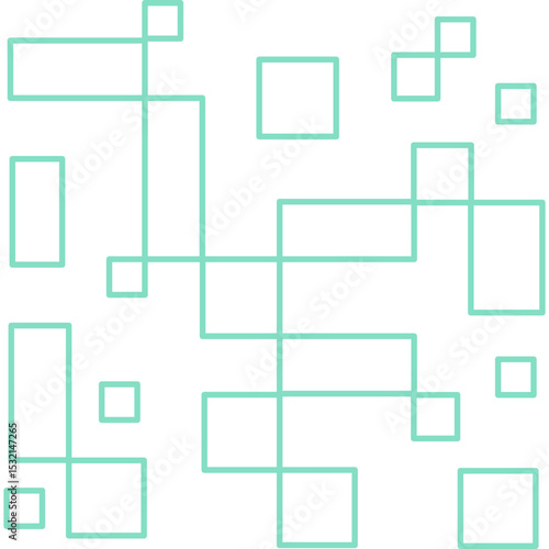 Tech Geometric Pattern