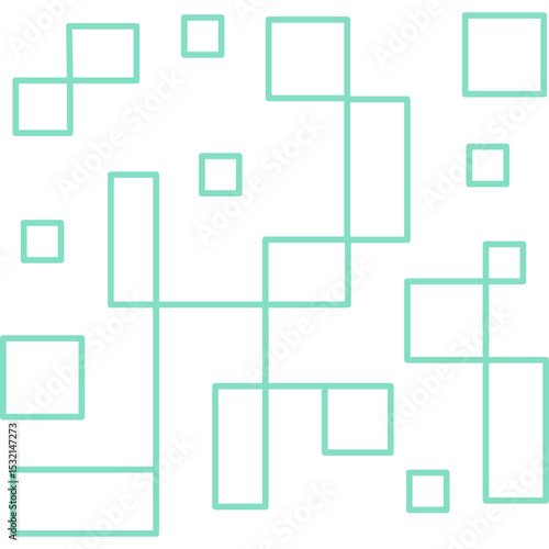 Tech Geometric Pattern