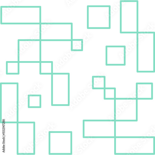 Tech Geometric Pattern