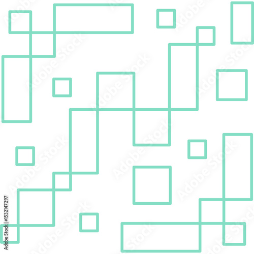 Tech Geometric Pattern