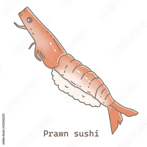 Prawn sushi