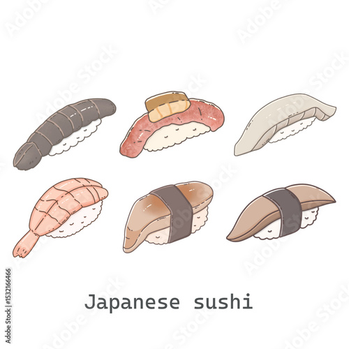 Japanese sushi collection 3