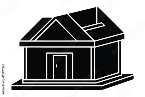 election office vector icon