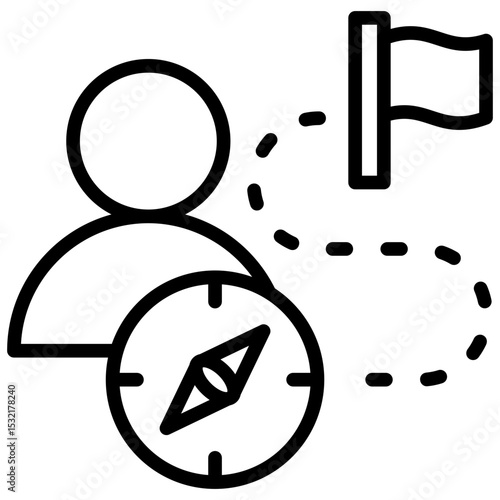 Leadership Compass Icon