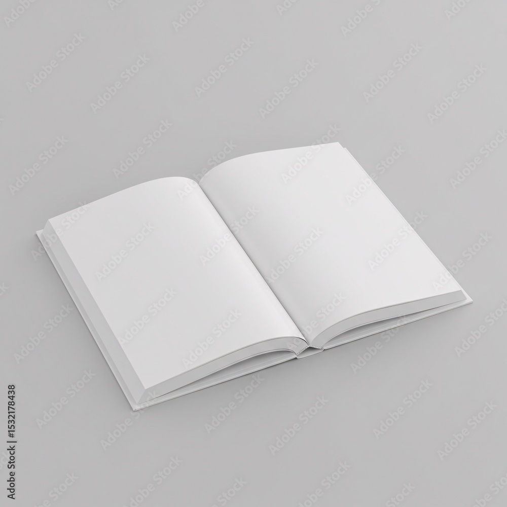 open book with blank pages open book with blank pages