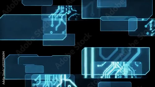 Wallpaper Mural "High resolution 8K UI/UX abstract background featuring smooth pastel gradients, glassmorphism transparent panels, and futuristic data visualization elements. Perfect for app design Torontodigital.ca