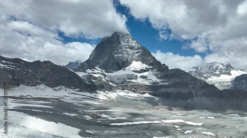 Wallpaper Mural Iconic Matterhorn Mountain and surrounding Glaciers in Switzerland Torontodigital.ca