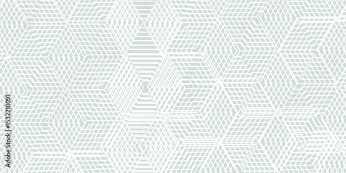 Geometric fine abstract hexagonal background. Seamless modern blue and white pattern.vector eps 10