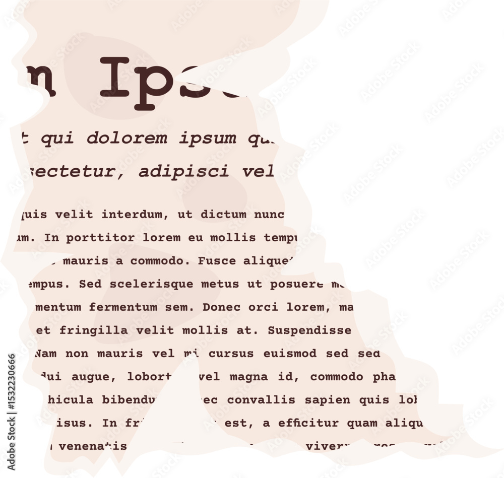 Naklejka premium Newspaper torn paper vector