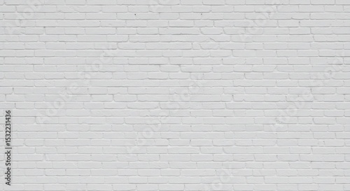 Seamless White Brick Wall Texture Background (1)