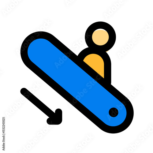escalator down