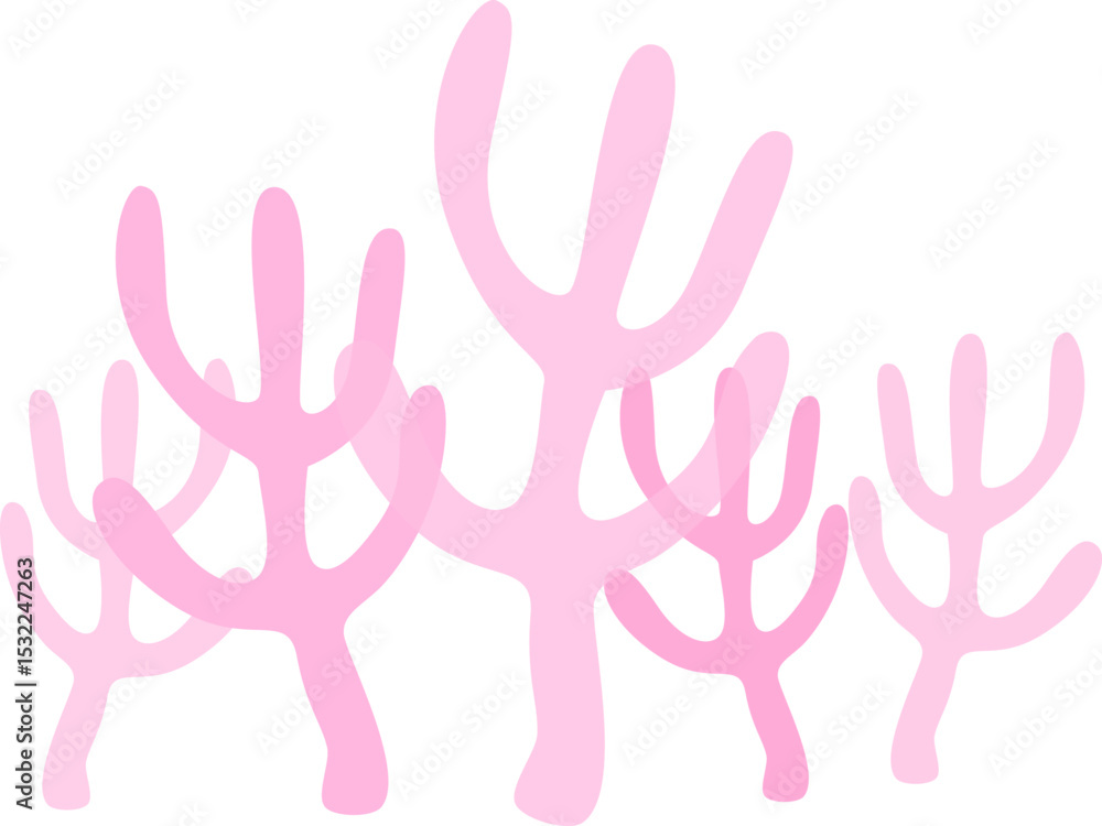 Obraz premium 귀여운 산호초