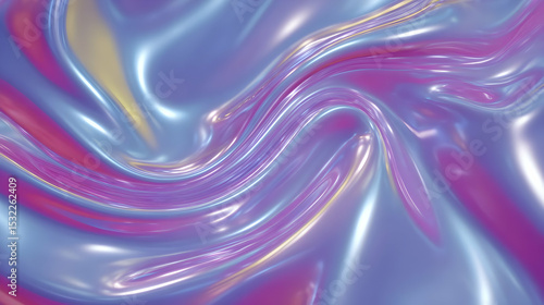 design with radiant pinks, purples, and golds layered on glitchy backgrounds