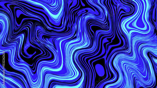 strokes of warm and cool colors colliding over chaotic background textures