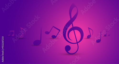 sfondo, grafica, musica, note, note musicali, 