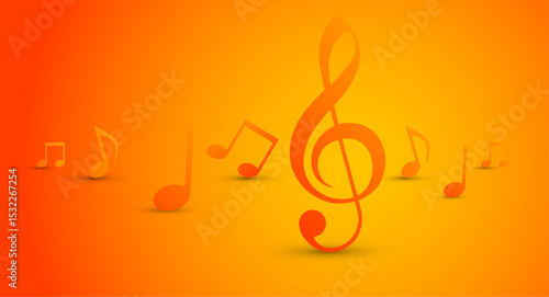sfondo, grafica, musica, note, note musicali, 
