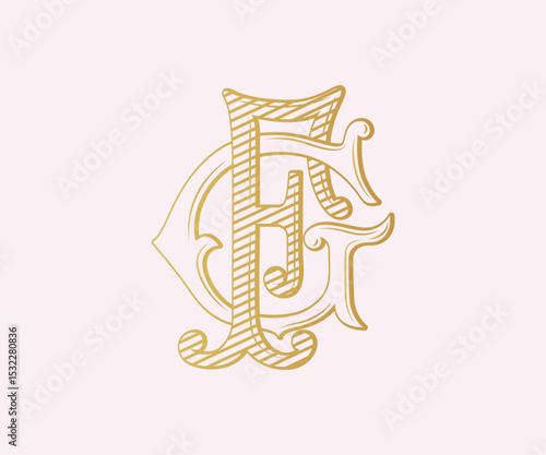 GF, FG, logo GF, Letter GF,  Monogram GF, Wedding Monogram, Wedding Logo, Logo Design , Monogram Vintage