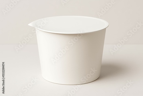 mockup of a ramen noodle instan cup