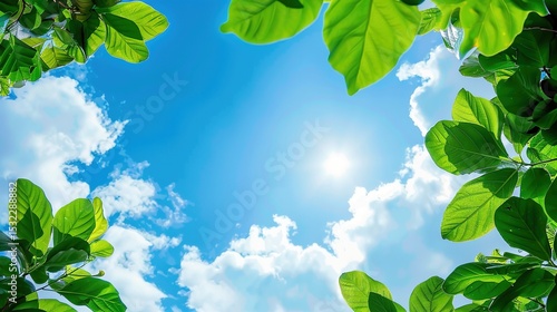Embrace the Serenity of Summer: Refreshing Blue Sky and White Clouds Background Pictures for a Breathtaking Visual Retreat