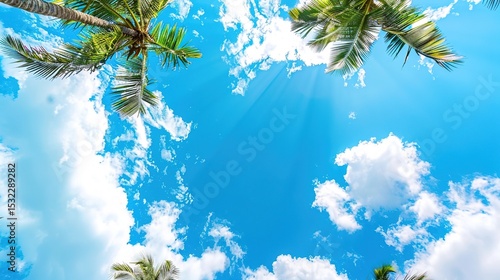Embrace the Serenity of Summer: Refreshing Blue Sky and White Clouds Background Pictures for a Breathtaking Visual Retreat