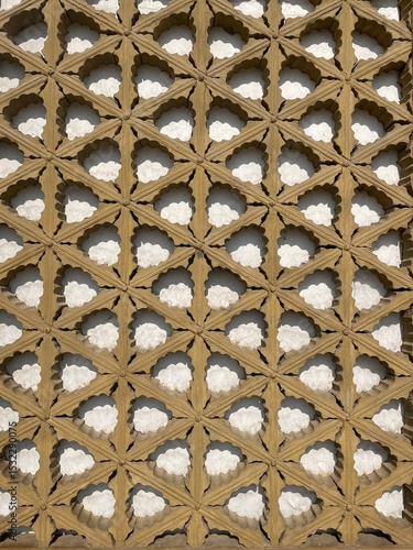 Traditional Korean Palace Window Screen.