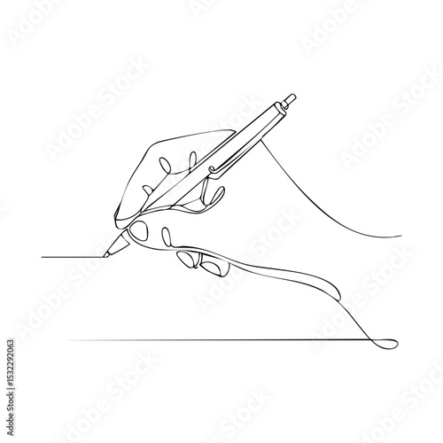 drawing of a pencil