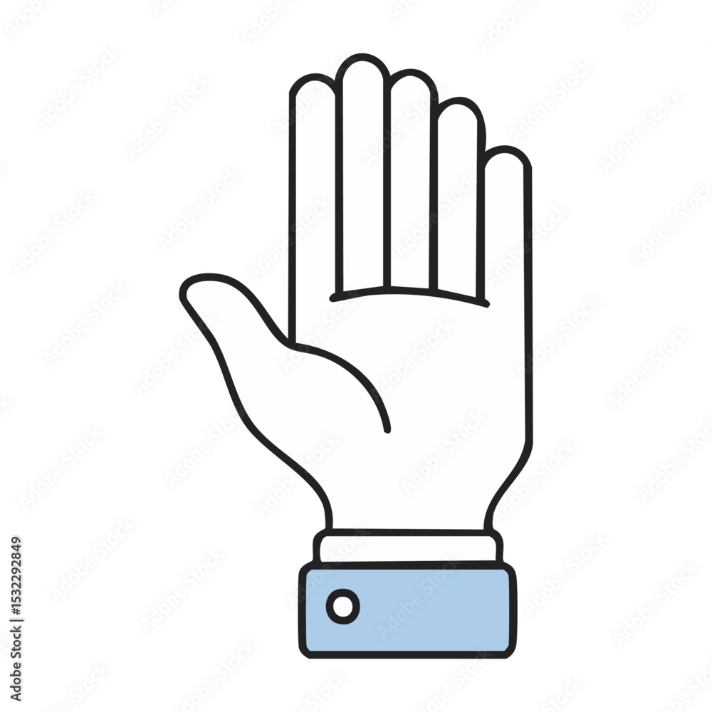 Obraz premium Hand icon.