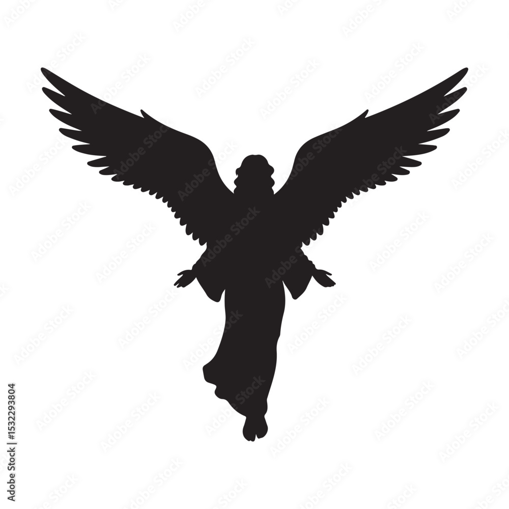 Obraz premium angel with wings