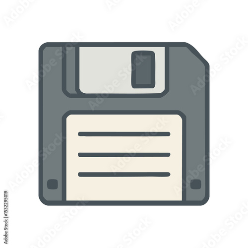 Floppy disk vector illustration