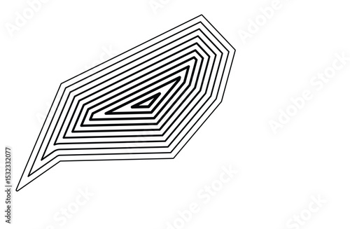Symbol Map of the Territory Jervis Bay Territory (Australia) showing the state border buffered inside with black tapering lines