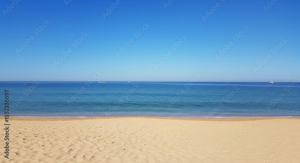 Scenic beach landscape with natural cloud formations and open sky above calm sea waves, showing a peaceful coastline and tranquil atmosphere, perfect for travel and nature concepts Scenic beach landscape with natural cloud formations and open sky above calm sea waves, showing a peaceful coastline and tranquil atmosphere, perfect for travel and nature concepts