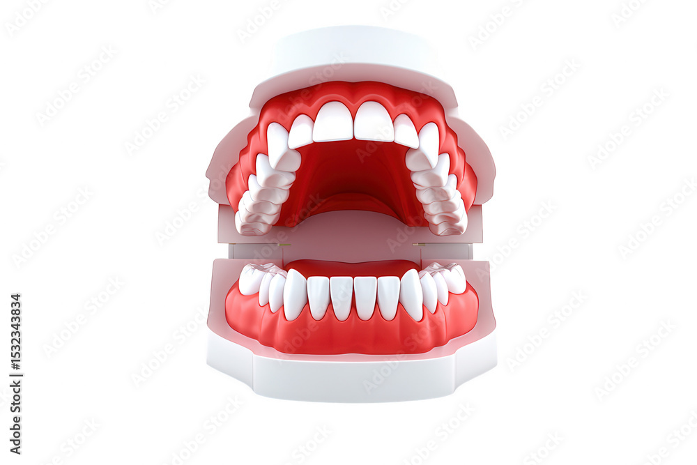 Obraz premium Human Teeth Model