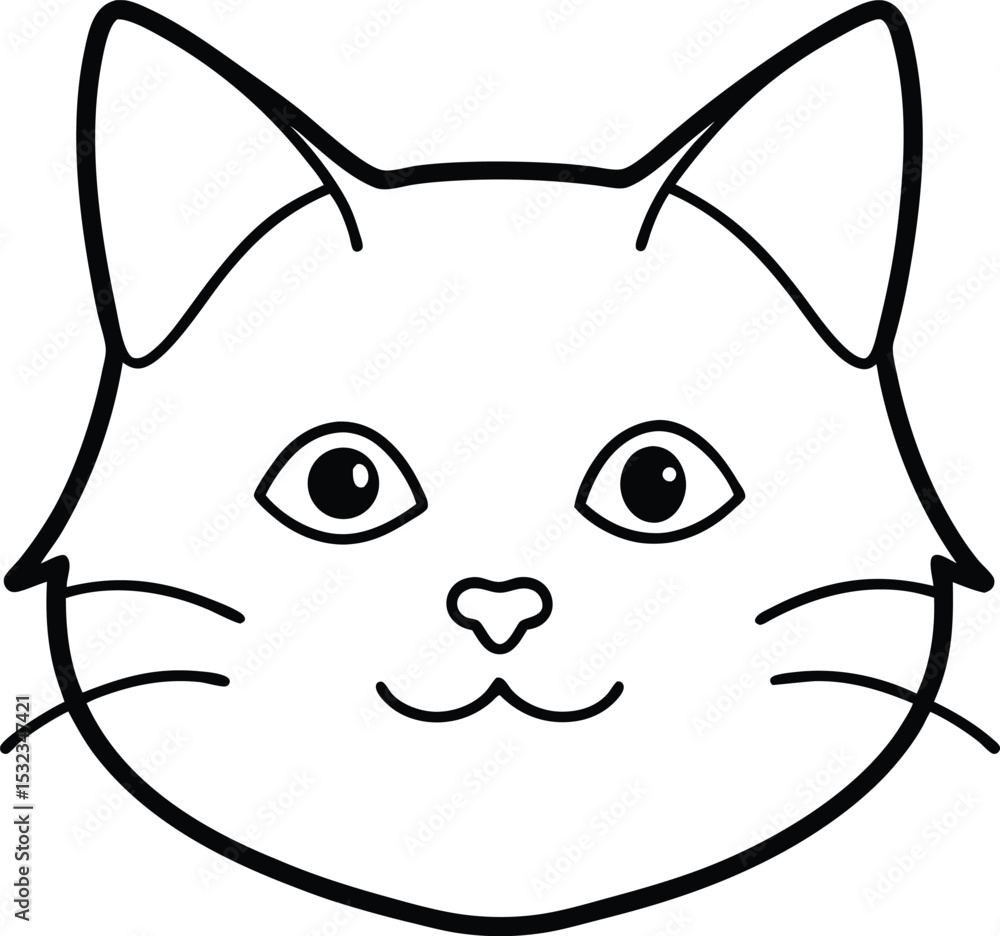 ragdoll cat head icon line art vector illustration on transparent background ragdoll cat head icon line art vector illustration on transparent background