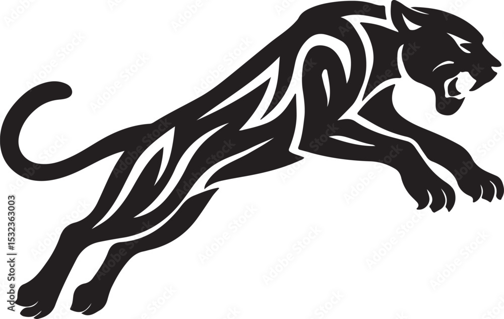 Obraz premium Wildlife Hunting Emblems: Bear, Wolf, Deer & Antlers with Crossed Rifles