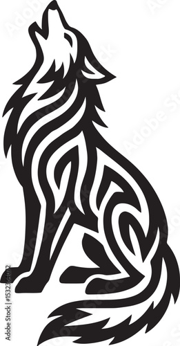 Wallpaper Mural Wildlife Hunting Emblems: Bear, Wolf, Deer & Antlers with Crossed Rifles Torontodigital.ca