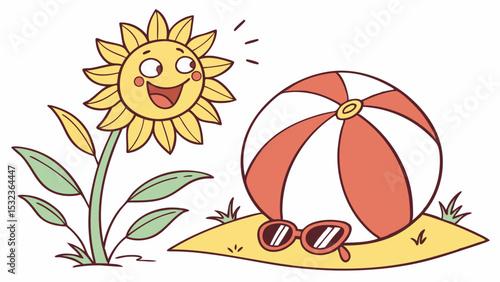 happy-summer---vector--on-white-background (2)
