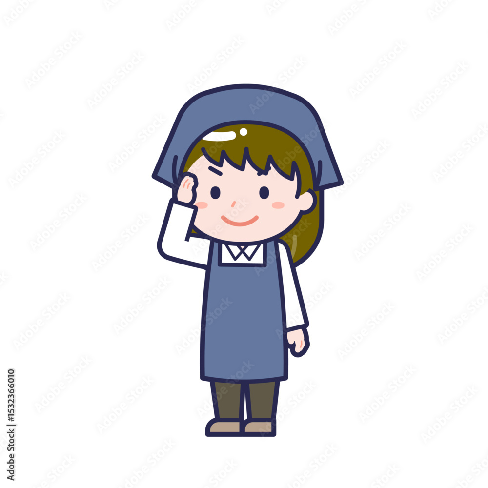 スタッフ/ななめ/女性 02 スタッフ/ななめ/女性 02