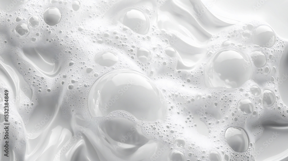 Abstract white soap foam bubbles texture Abstract white soap foam bubbles texture