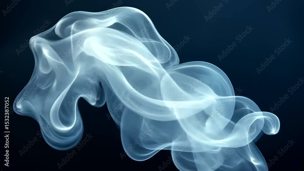 Abstract smoke composition with fluid movement, dynamic design and artistic expression Abstract smoke composition with fluid movement, dynamic design and artistic expression