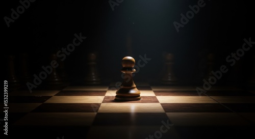 Strategic Pawn on a Dark Chessboard