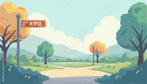 Park intersection on 5th Avenue