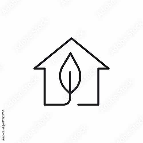 green home icon sign vector