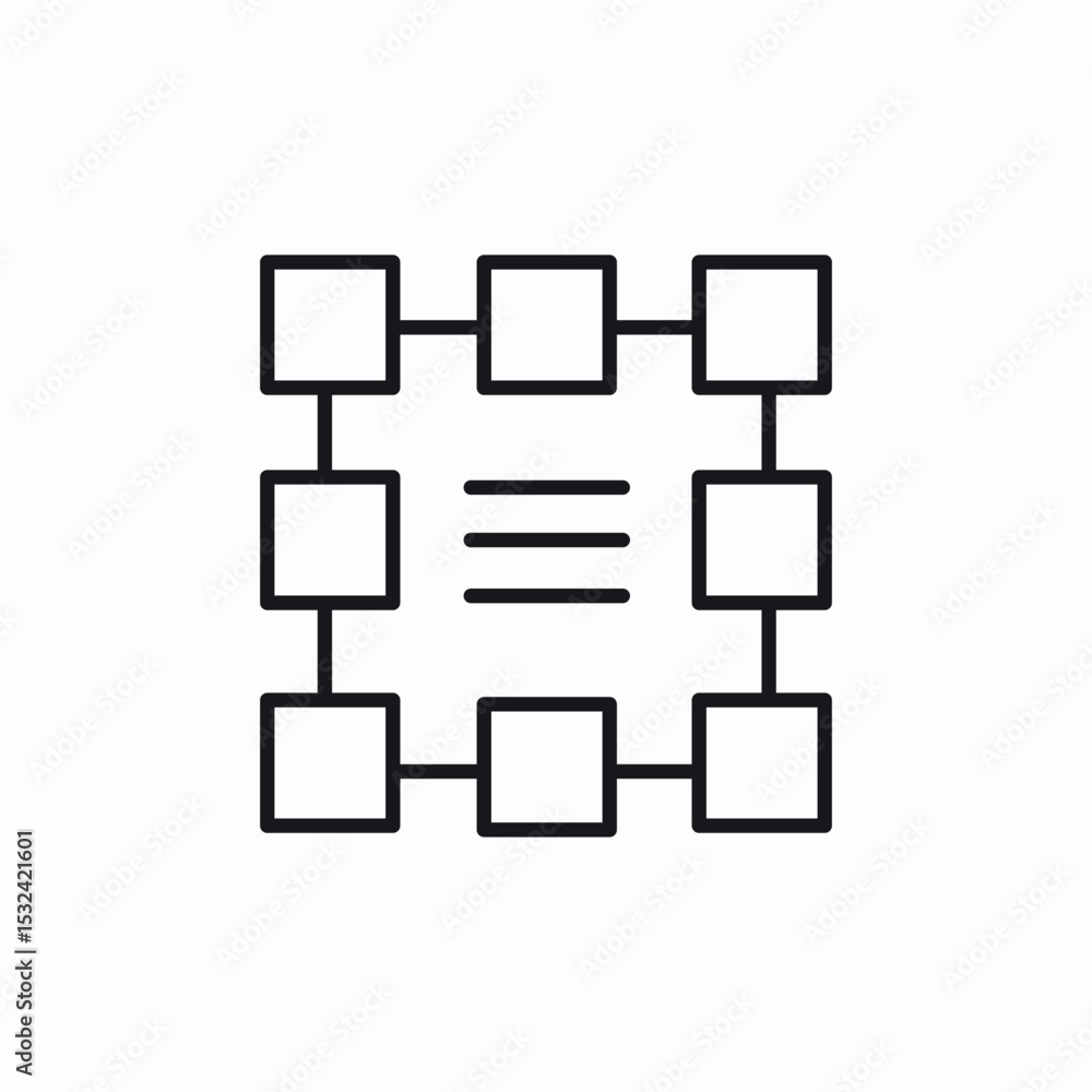 network scheme icon sign vector network scheme icon sign vector