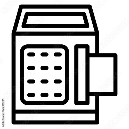 Vector Design Atm Machine Icon Style