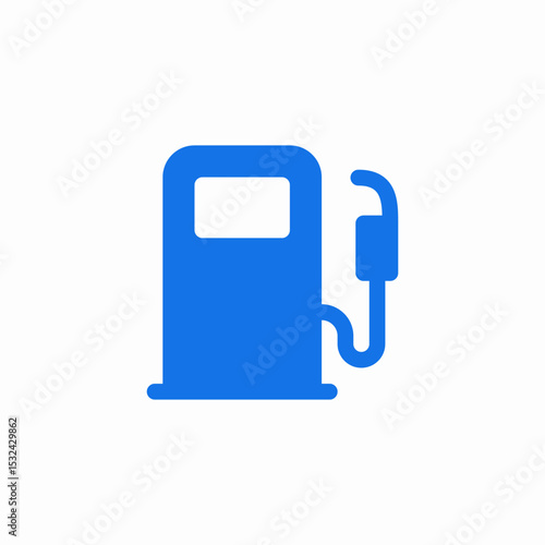 gas station vehicle pump icon sign vector